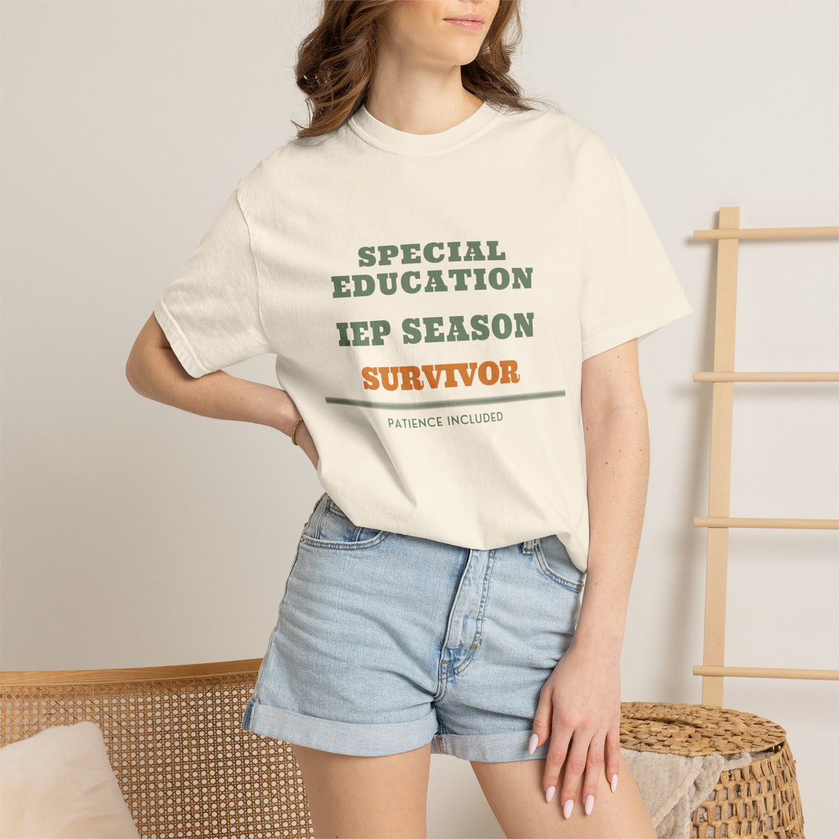 SPED Teacher Shirt — Special Education IEP Season Survivor Tee | Comfort Colors® 1717