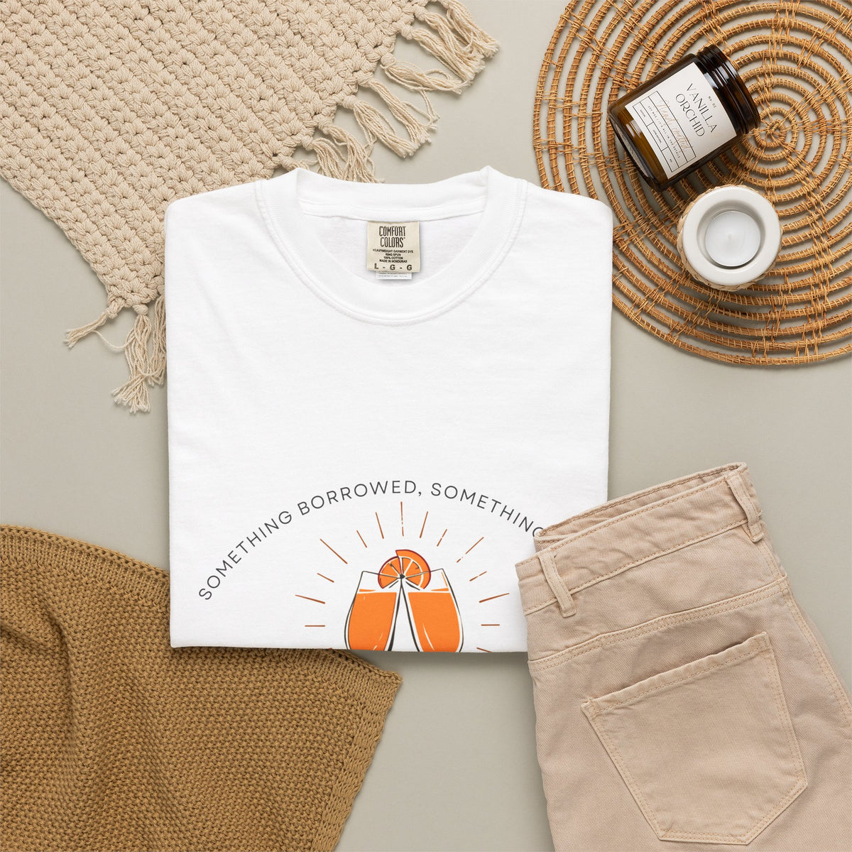 Coastal Club Bridesmaid Shirt — Something Borrowed Something Booze Bachelorette Tee | Comfort Colors® 1717