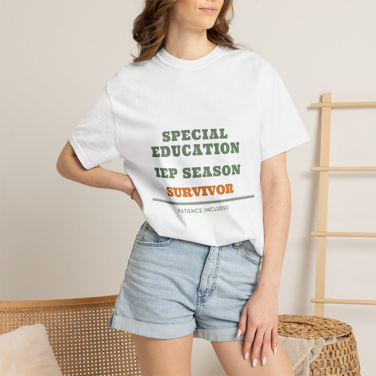 SPED Teacher Shirt — Special Education IEP Season Survivor Tee | Comfort Colors® 1717