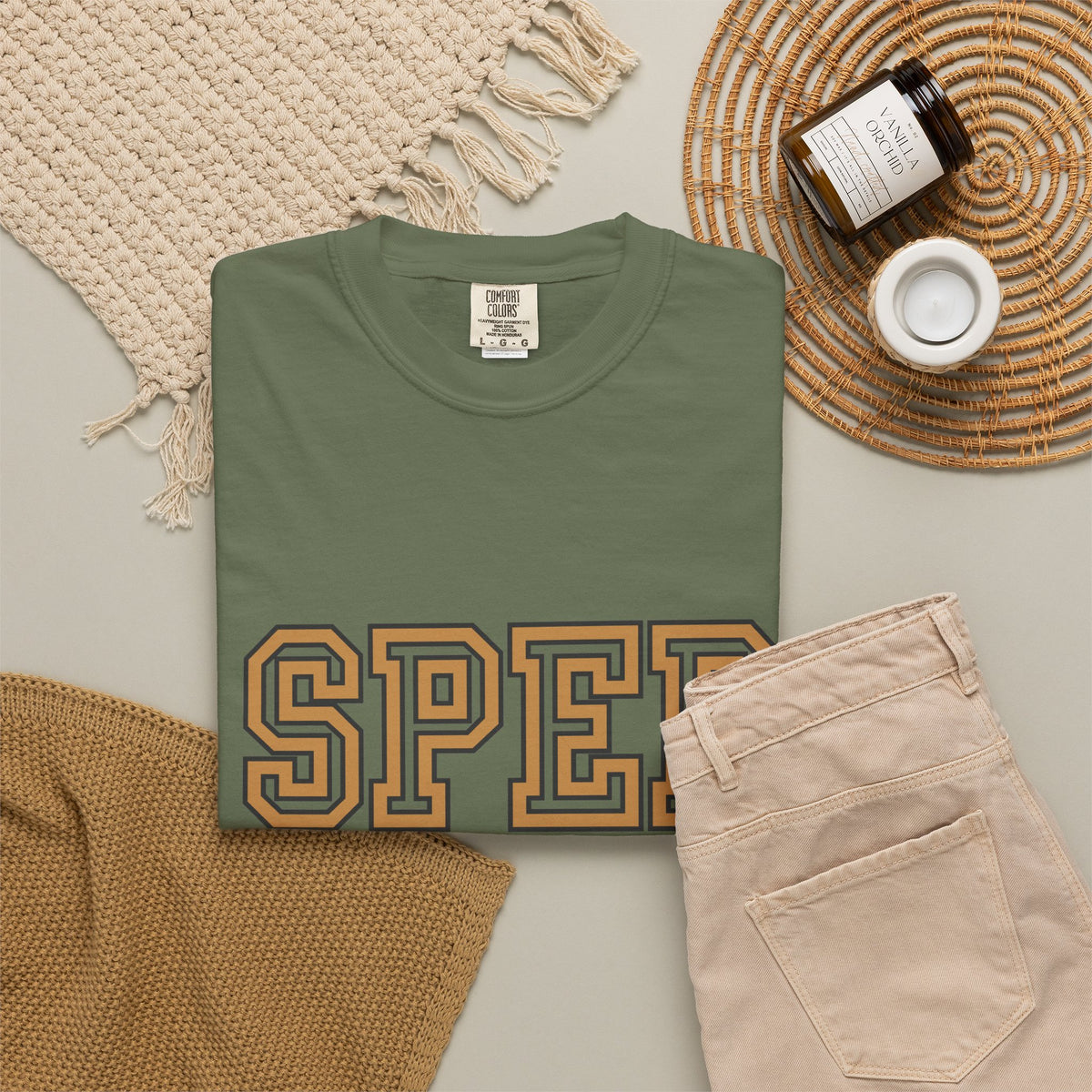 SPED Squad Shirt — Special Education Team Varsity Tee | Comfort Colors® 1717