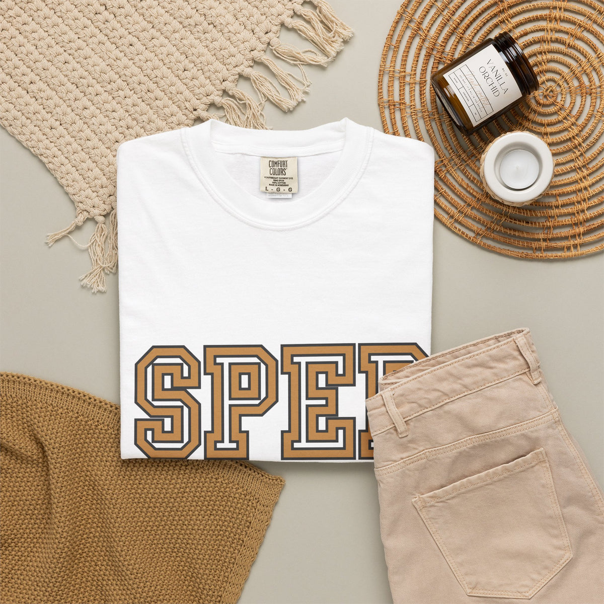 SPED Squad Shirt — Special Education Team Varsity Tee | Comfort Colors® 1717