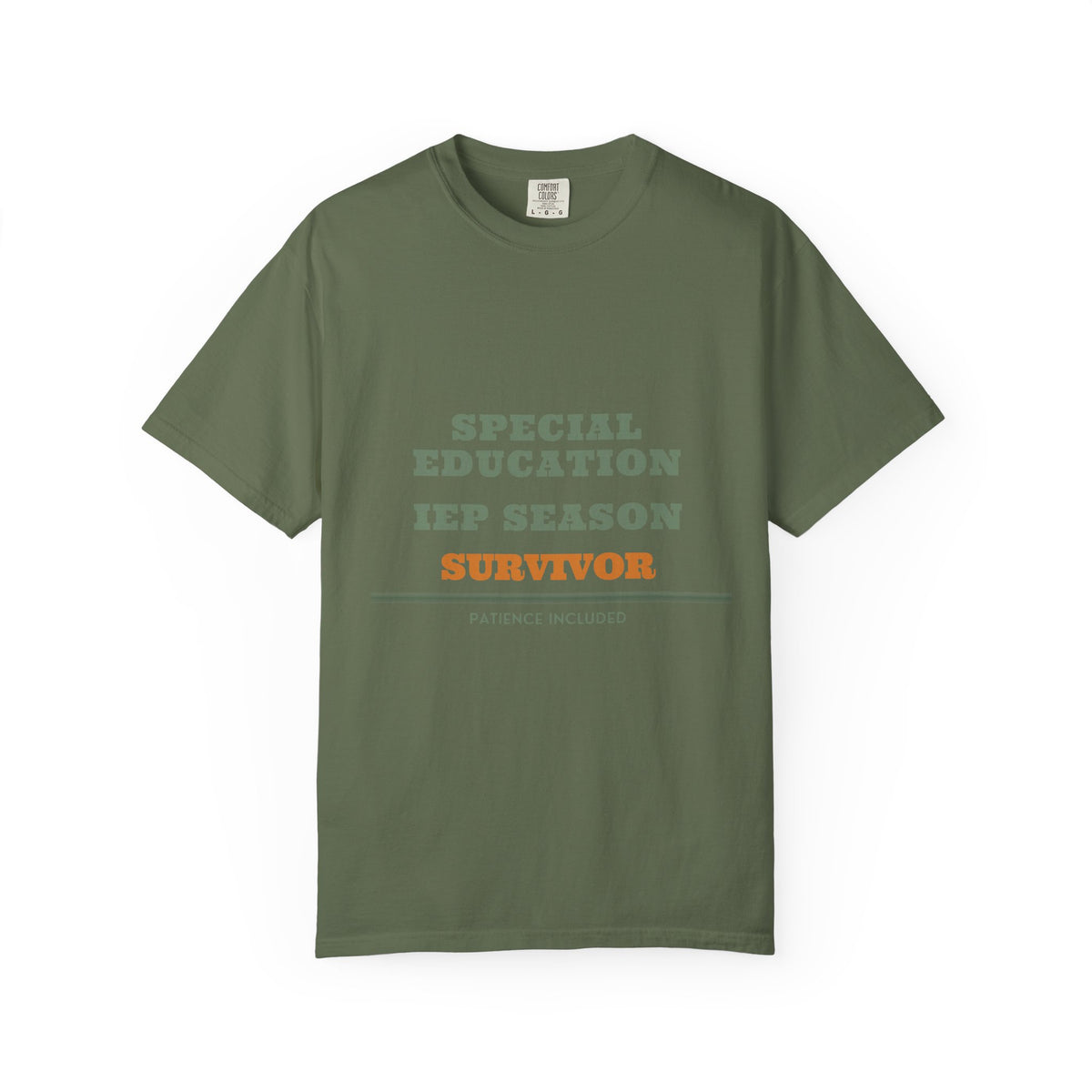 SPED Teacher Shirt — Special Education IEP Season Survivor Tee | Comfort Colors® 1717