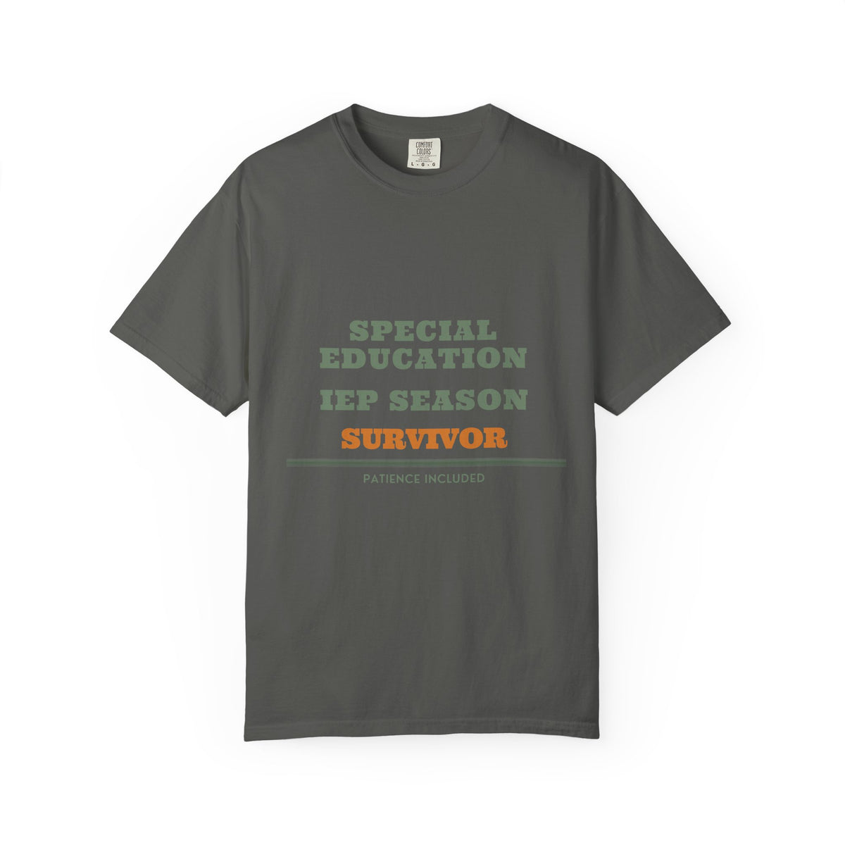 SPED Teacher Shirt — Special Education IEP Season Survivor Tee | Comfort Colors® 1717
