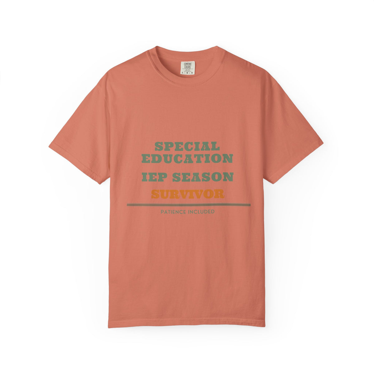 SPED Teacher Shirt — Special Education IEP Season Survivor Tee | Comfort Colors® 1717