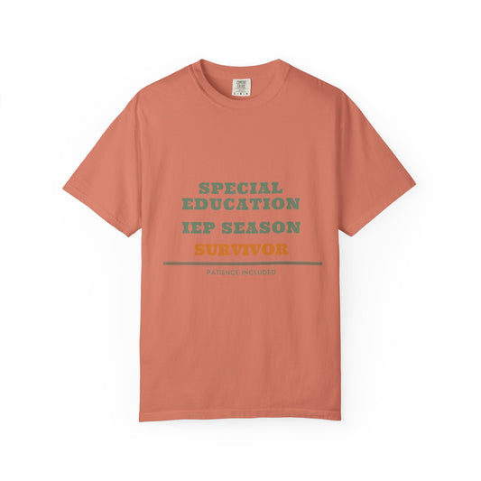SPED Teacher Shirt — Special Education IEP Season Survivor Tee | Comfort Colors® 1717