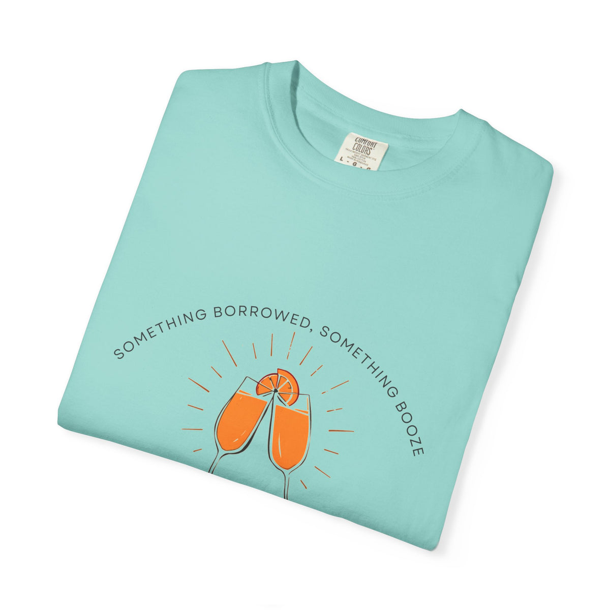 Coastal Club Bride Shirt — Something Borrowed Something Booze Bachelorette Tee | Comfort Colors® 1717