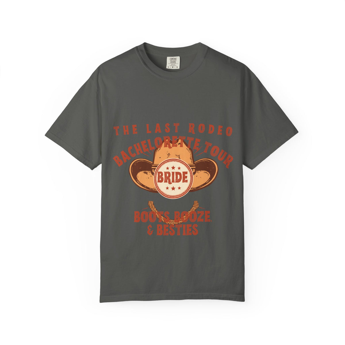The Last Rodeo Bachelorette Shirt — Retro Western Bride Tee | Boots, Booze & Besties