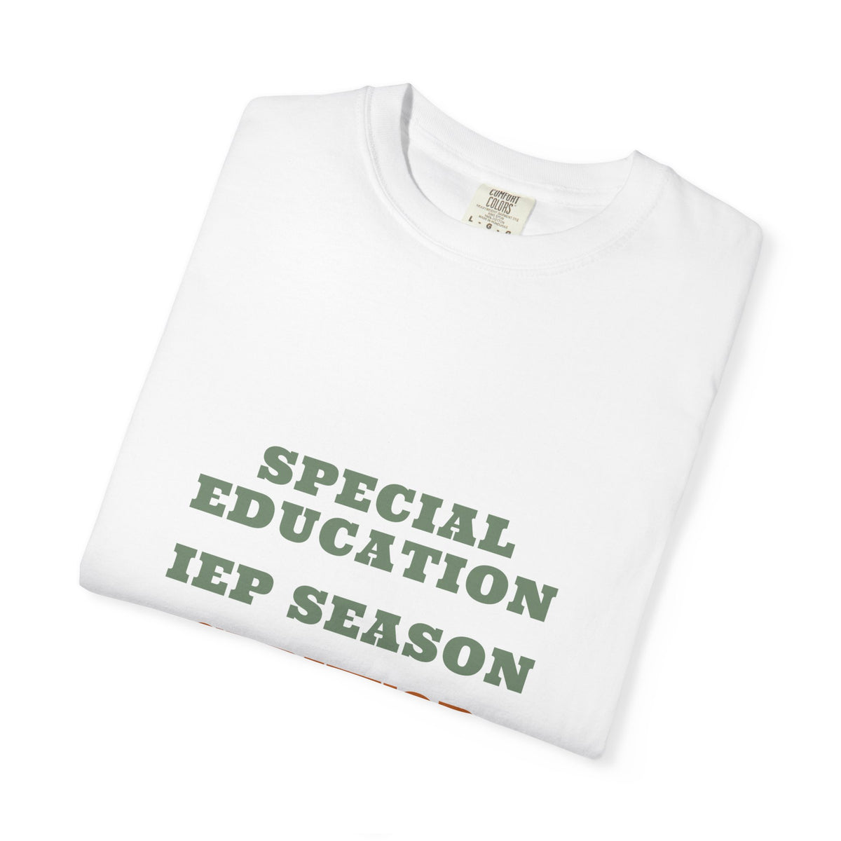 SPED Teacher Shirt — Special Education IEP Season Survivor Tee | Comfort Colors® 1717